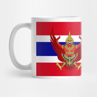 Thailand coat of arms flag Mug